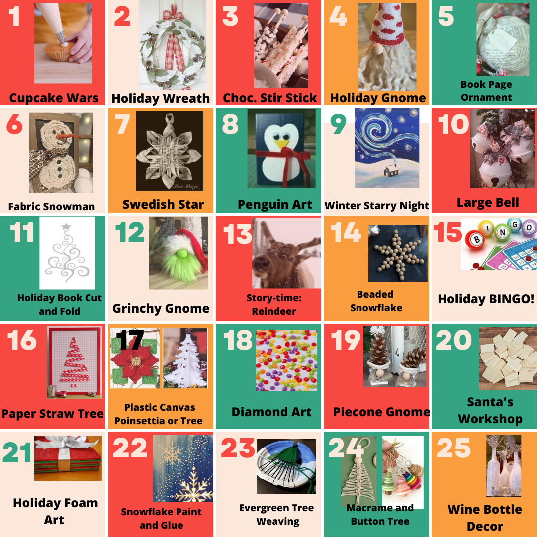 25 Days of Holiday Activities